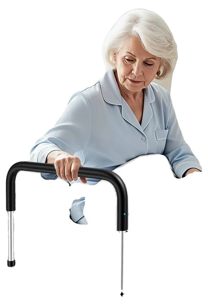 Barrière de lit anti-chute acier carbone - Sécurisez vos nuits 136kg