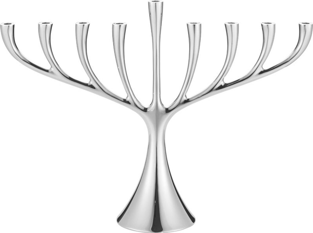 Georg Jensen COBRA MENORAH, STAINLESS STEEL, MIRROR LARGE 10020221