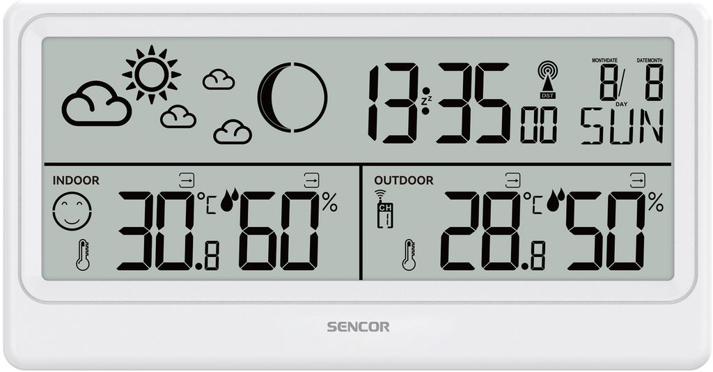SENCOR SWS 3600 Meteorologická stanice s bezdrátovým Obrázek produktu 