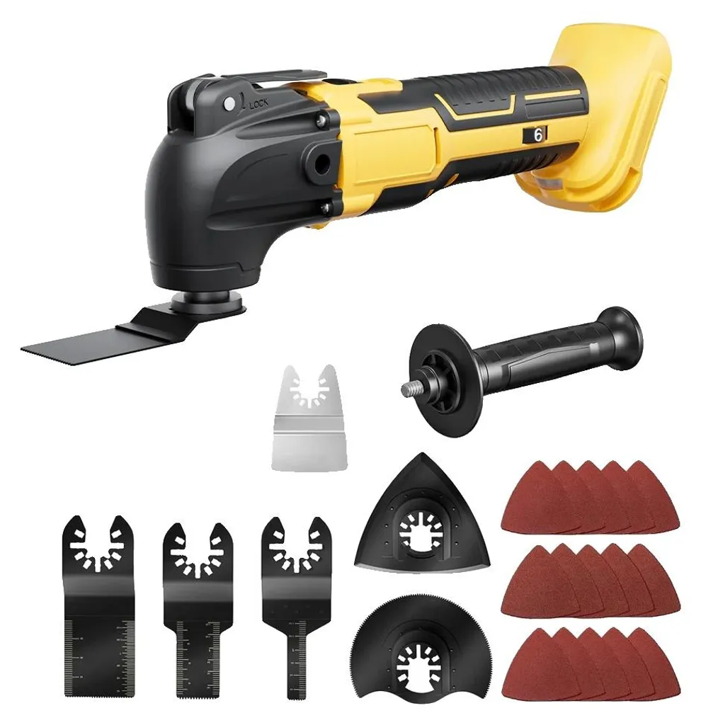 Outil multifonction pour rénovation et découpe précise sans fil 18V