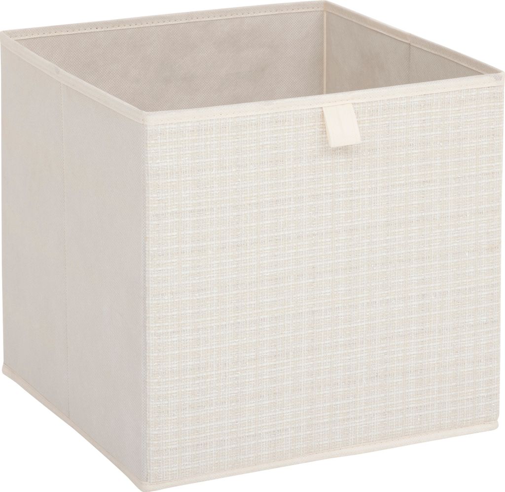 Aufbewahrungsbox "mix 'n' modul" tweed beige 31x31cm - 5 five simply smart
