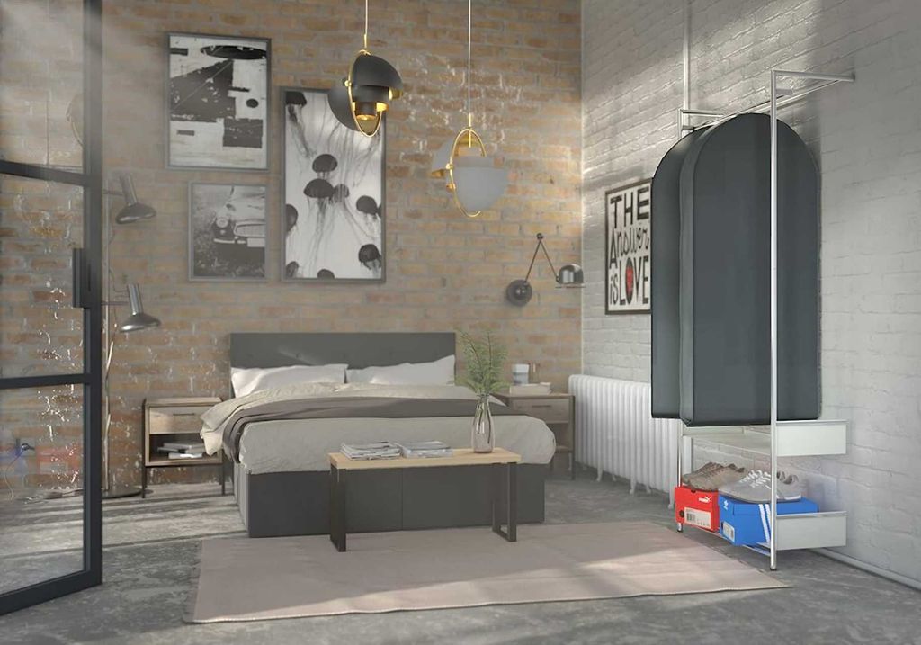 WENKO Kleidersack Deep Black Jumbo XXL - Kleiderhülle, Zdjęcie produktu 8