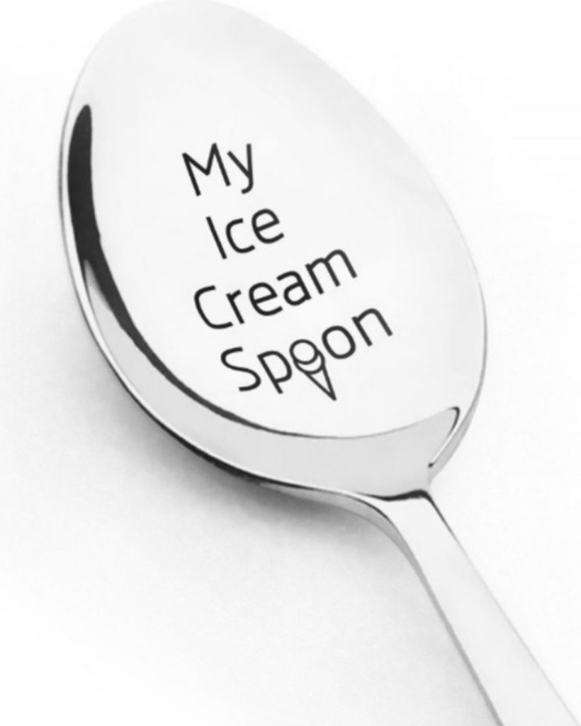 INF Eiscreme-Löffel aus Edelstahl für Geschenke 2