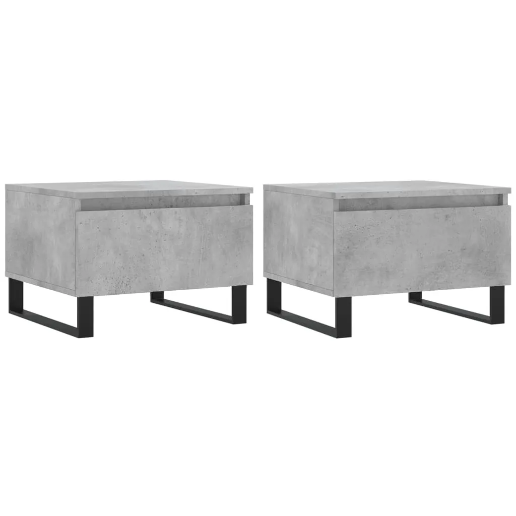 Tavolini Grigio Cemento 50x46x35 cm - Must-Have Arredo Urban Loft