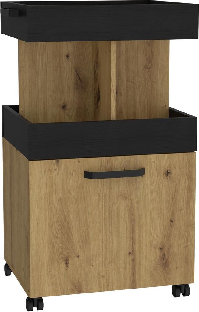 Barschrank Rollwagen Minibar Barwagen Rollschrank Hausbar Schrank "Hydra III"