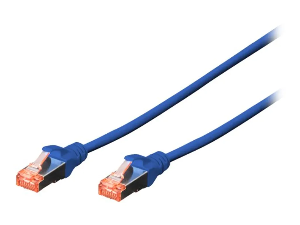 Kit 10 Cavi di Rete Digitus Professional CAT 6 S/FTP 5m LSZH Blu