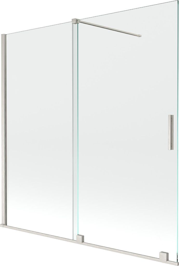 Mexen Velar 2-flügelige Badewannenfaltwand 160 x 150 cm, Produktbild 