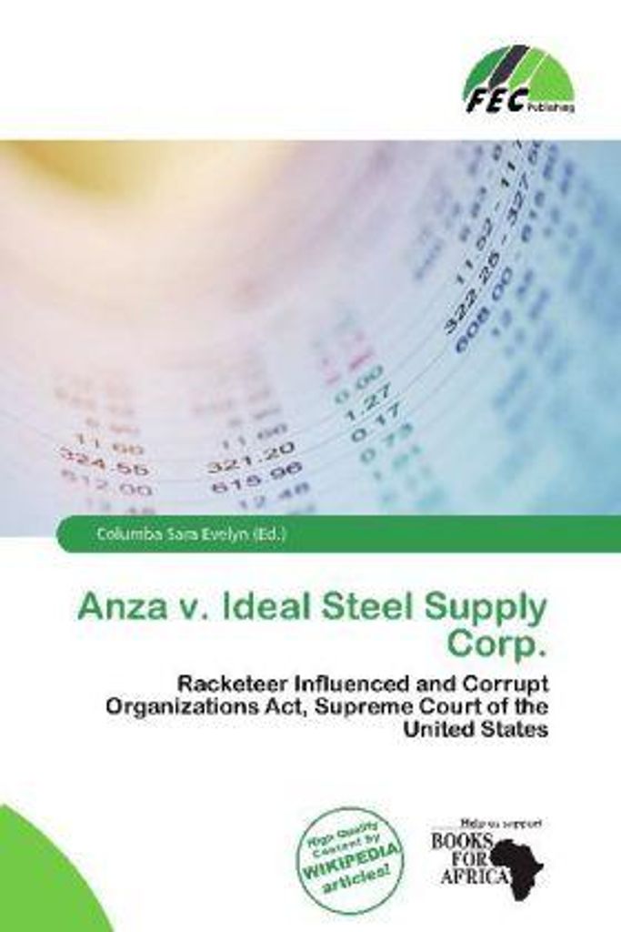 Anza V Ideal Steel Supply Corp
