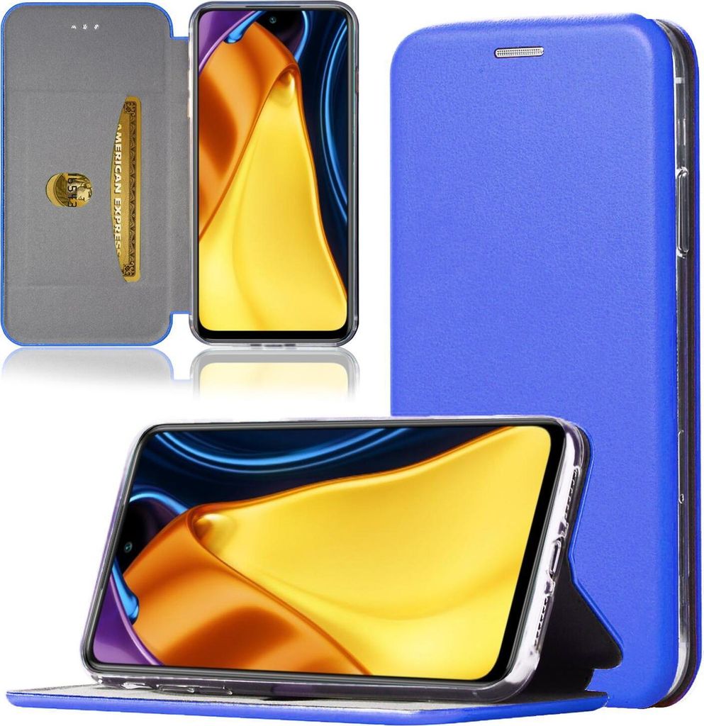 Handy Schutz Hülle für Xiaomi Poco M3 Pro / Redmi Note 10 5G / Redmi Note 10T 5G Handytasche mit Magnetdeckel Kartenfach und Standfunktion Klapph...
