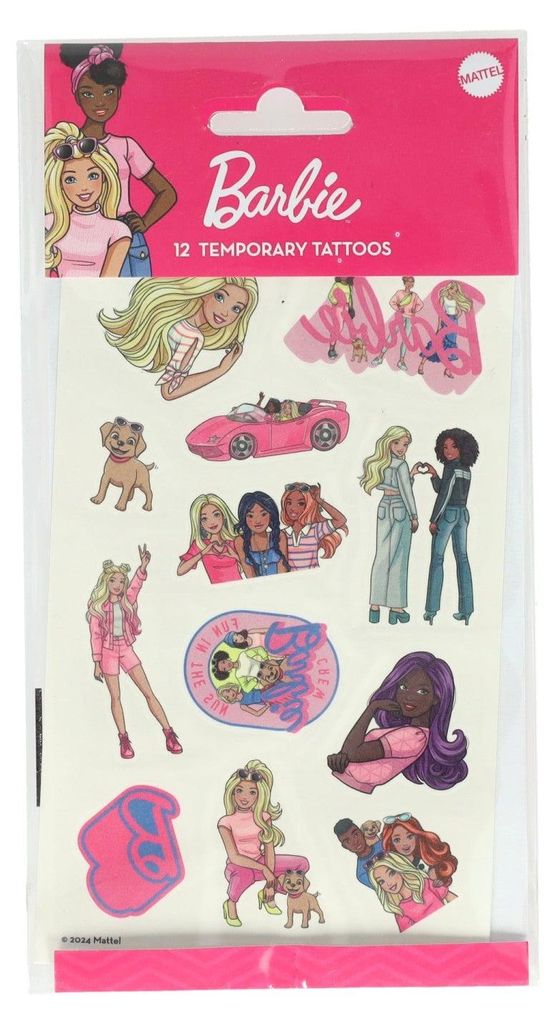 Temporäre, waschbare Tattoos für Barbie-Puppen, Produktbild 