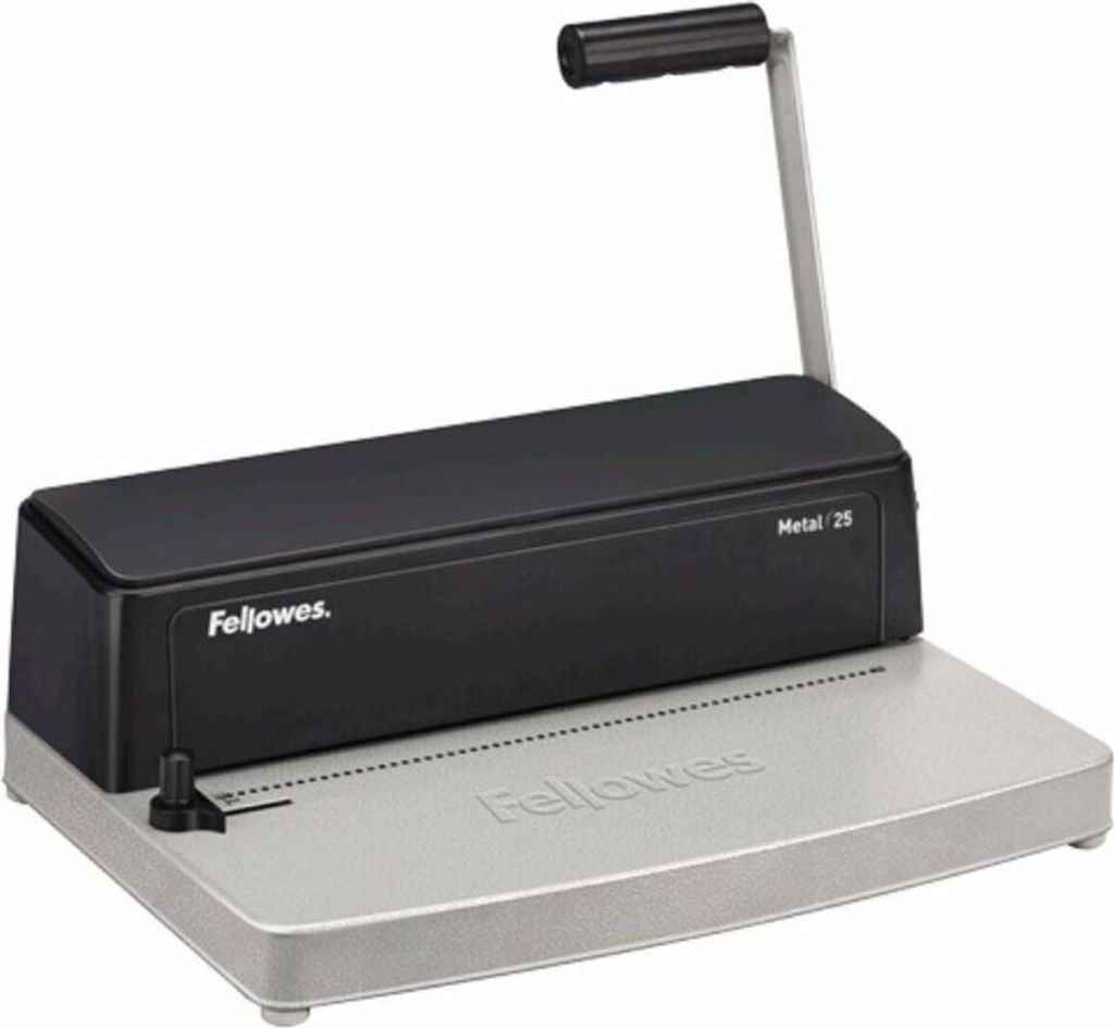 Fellowes Metal 25 - Manuelles Metallspiralbindegerät, gelegentlicher Einsatz