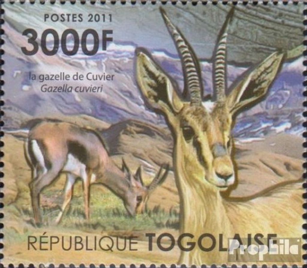 Briefmarken Togo 2011 Mi 4233 (kompl.Ausg.) postfrisch Afrikanische Ökosysteme