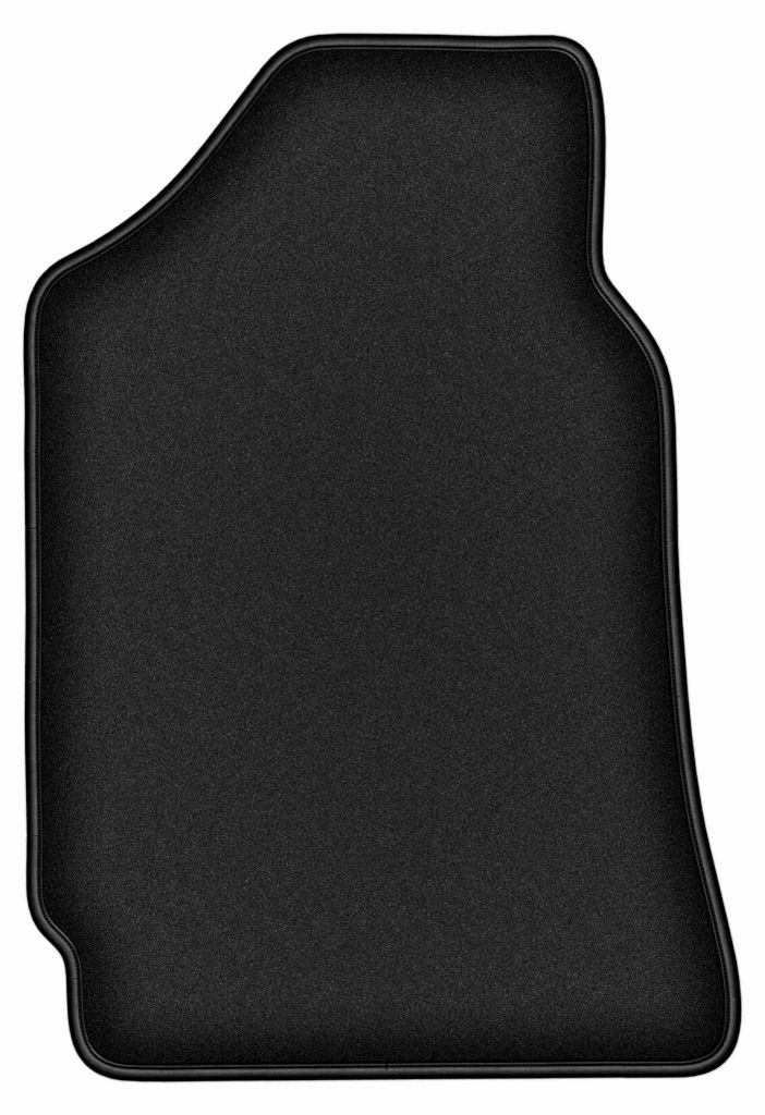 Polyamid-Fahrermatte für: Polski Fiat 125P Limousine 1967-1991, gummierte Fahrermatte