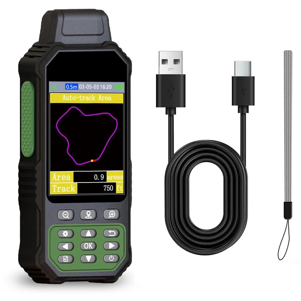 GPS de topographie pour mesure de pente et relevé de terrain extérieur