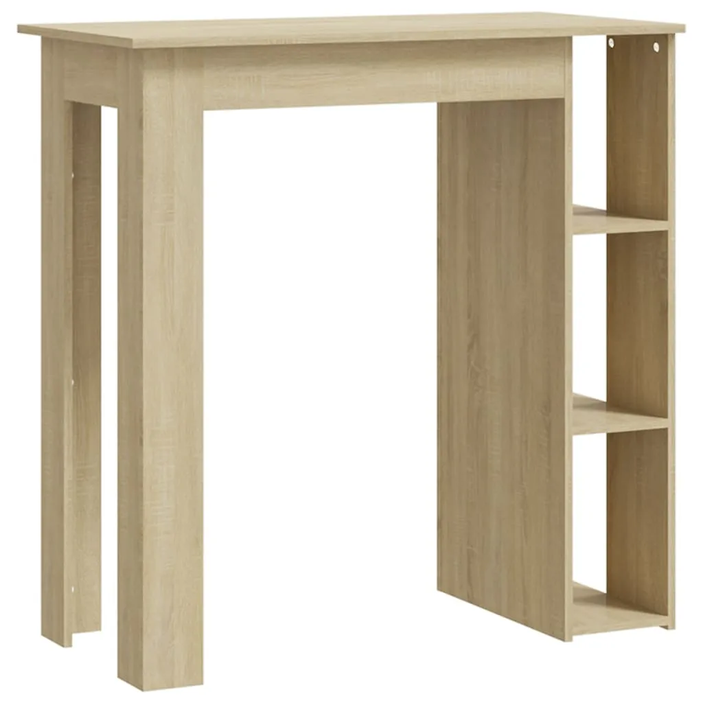 Angolo Bar vidaXL Rovere Sonoma 102x50 cm - Il tuo Breakfast Bar Ideal - 3