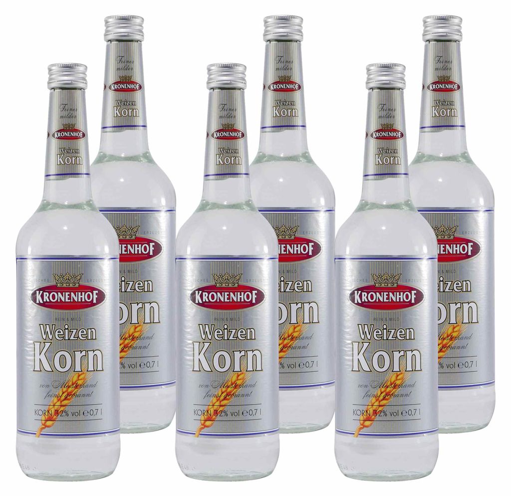 Kronenhof Weizenkorn (6 x 0,7L) Produktbild 