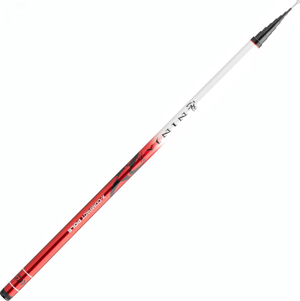 DAIWA Ninja X Compact Pole, 6m, 19.69ft, 18 pezzi, canna da Immagine del prodotto 