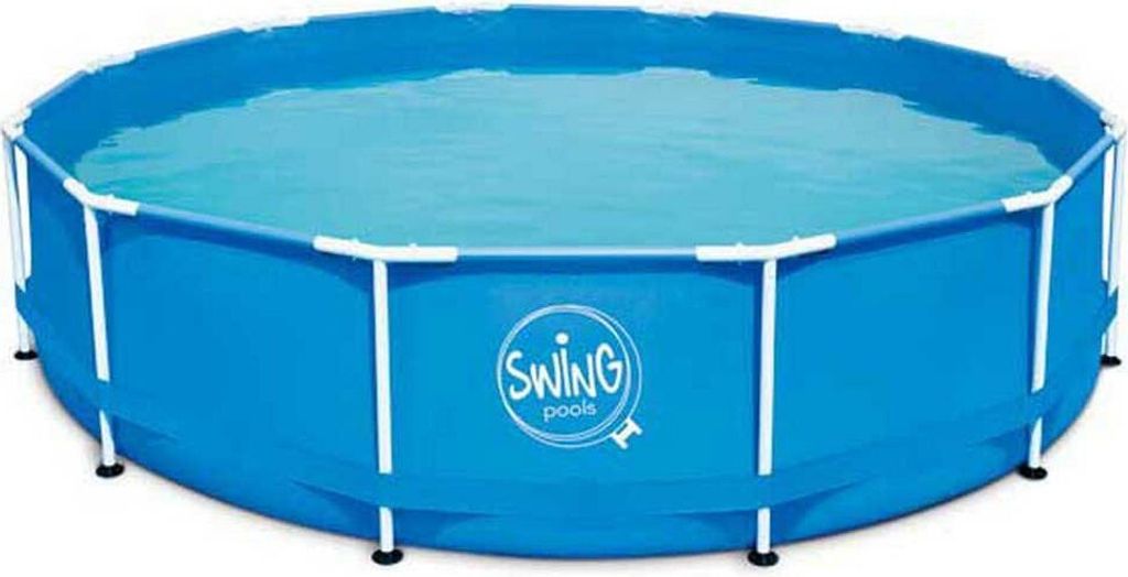 Mountfield Swing Metallrahmenpool Blau 305 x 76 cm Blau 305 Produktbild 