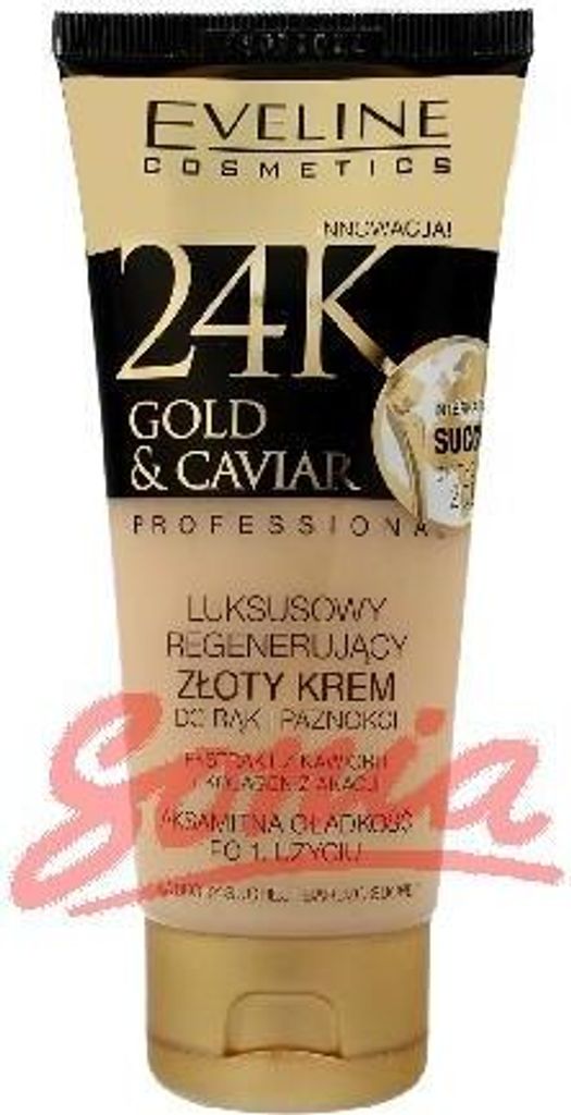 Eveline 24k Gold & Caviar Goldene Regenerierende Hand- und Nagelcreme