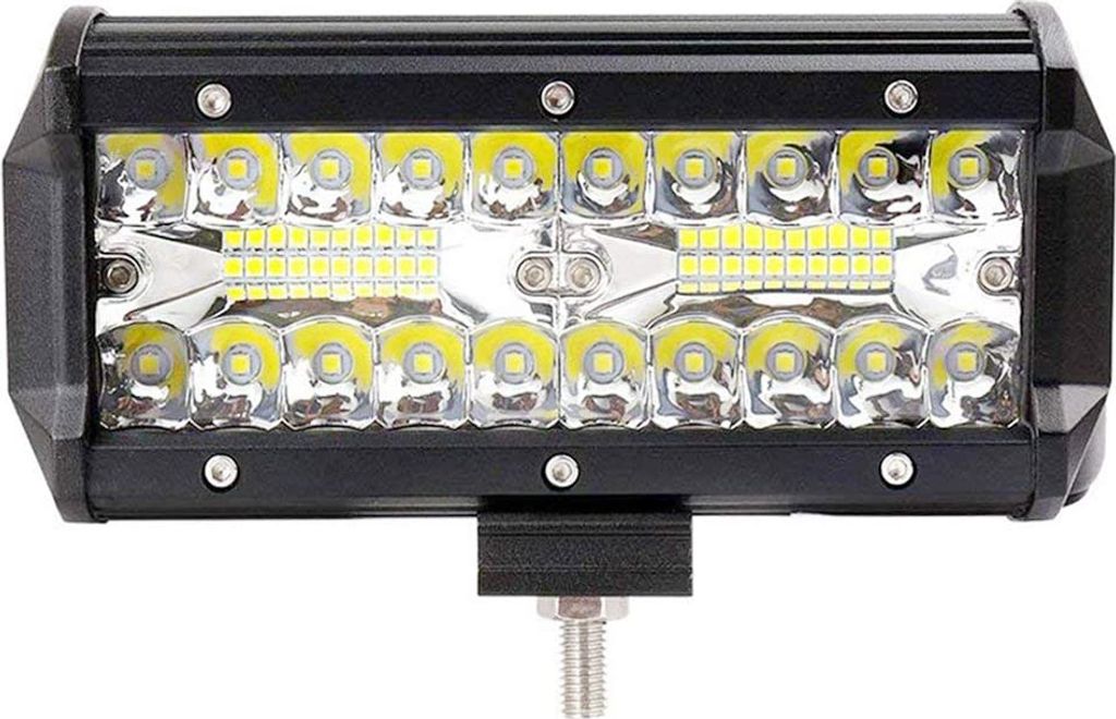 Greenmigo 120W LED Arbeitsscheinwerfer Off-Road Scheinwerfer Bar Fernlicht 12V-24V Reflektor Lampen IP67 Wasserdicht Zusatzscheinwerfer Flutlicht f...