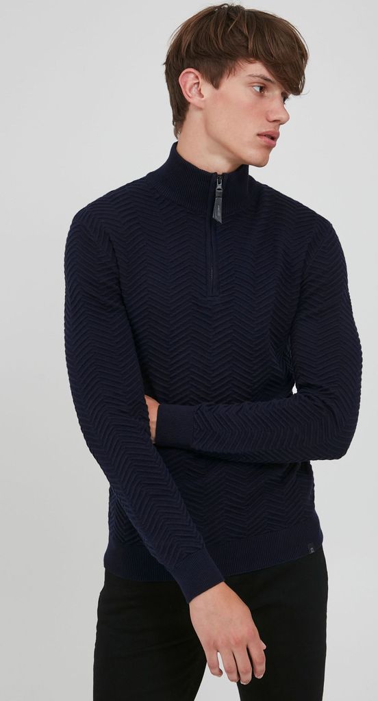 Indicode Herren INYanic Sweatjacke Mit Stehkragen, Cardigan