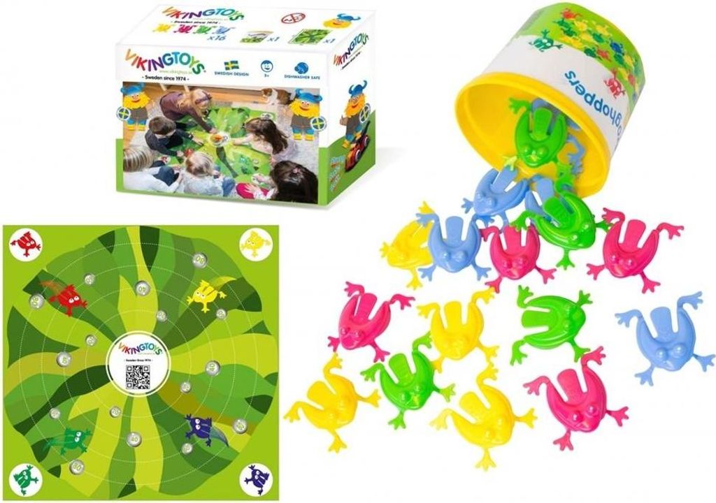 Hra Frogs with a mat Obrázok produktu 
