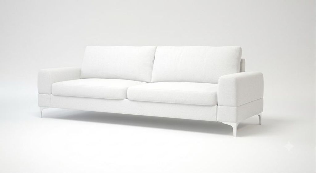 Sofa Couch Polsterung Elegant Luxus Design Zweisitzer Wohnzimmer Moderne Sofas
