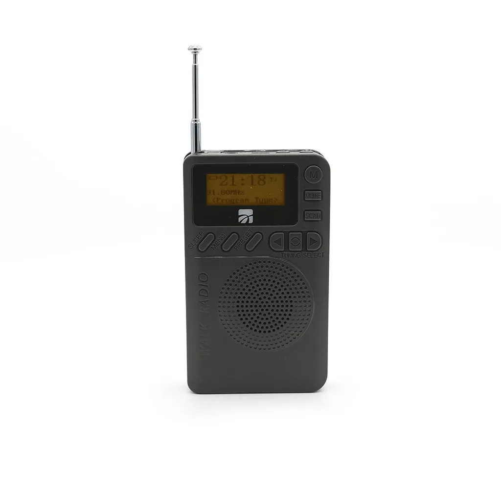 Radio Numérique DAB+ Xtreme Mini DB-9 avec Écran LCD et Batterie USB - 2