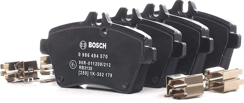 Plaquettes de frein BOSCH 0986494570 pour Classe A W169 et Classe B W245