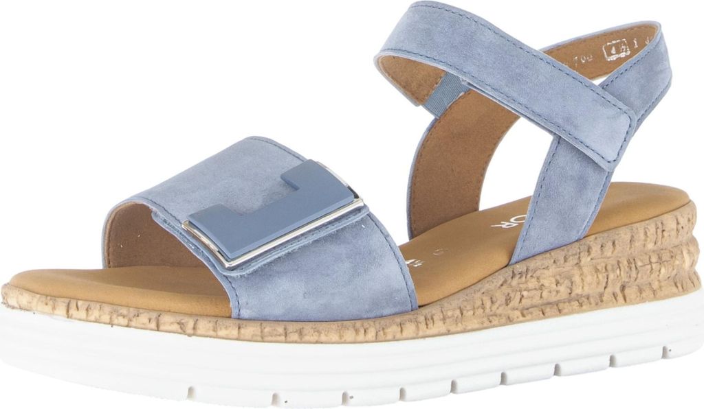 Gabor Damen Sandalen G-Weite 82.700 Blau
