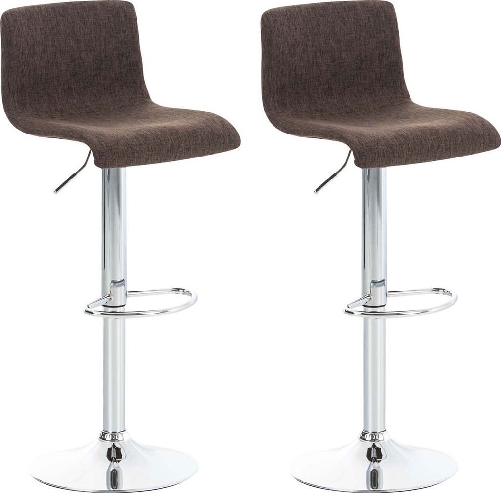 TPFLiving 2er Set Barhocker Hope Gestell Metall in Produktbild 