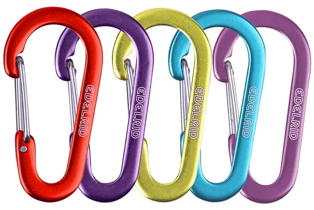 Edelrid Micro Farbig Karabinerhaken Sortiert 10 Einheiten Produktbild 