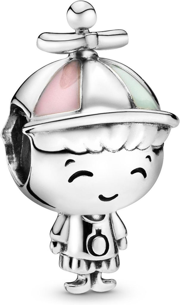 PANDORA Charm "Propeller Hut Junge" 798015ENMX Produktbild 