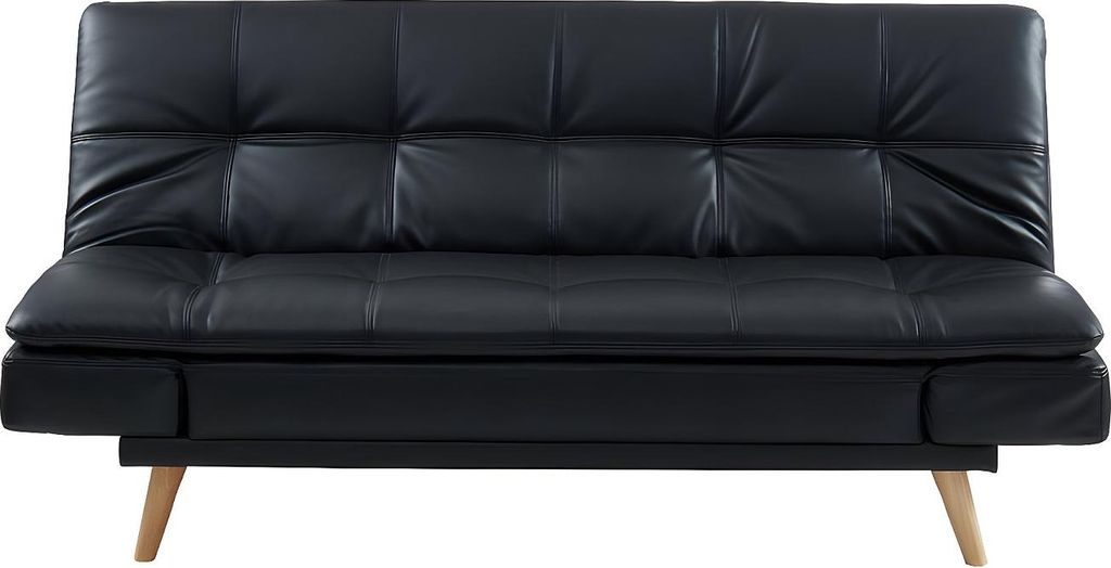 3-Sitzer-Sofa ZARINA aus  - Farbe Schwarz Produktbild 