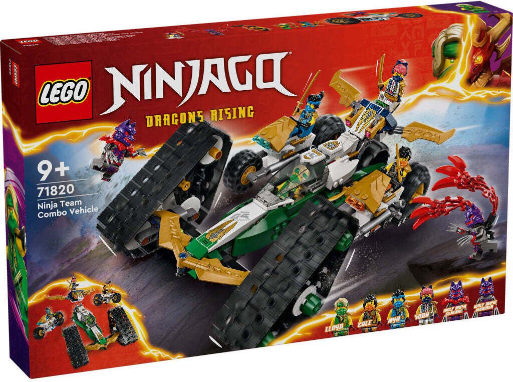 LEGO NINJAGO Wielofunkcyjny pojazd ninja, Zabawka dla Zdjęcie produktu 17