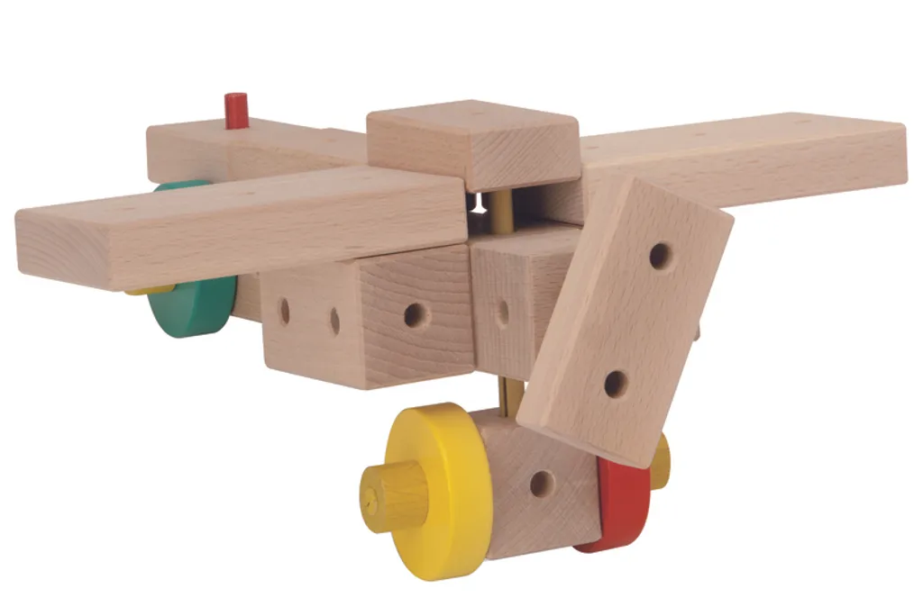 Matador Maker 108 : Kit de Construction Éducatif en Bois de Hêtre - 12