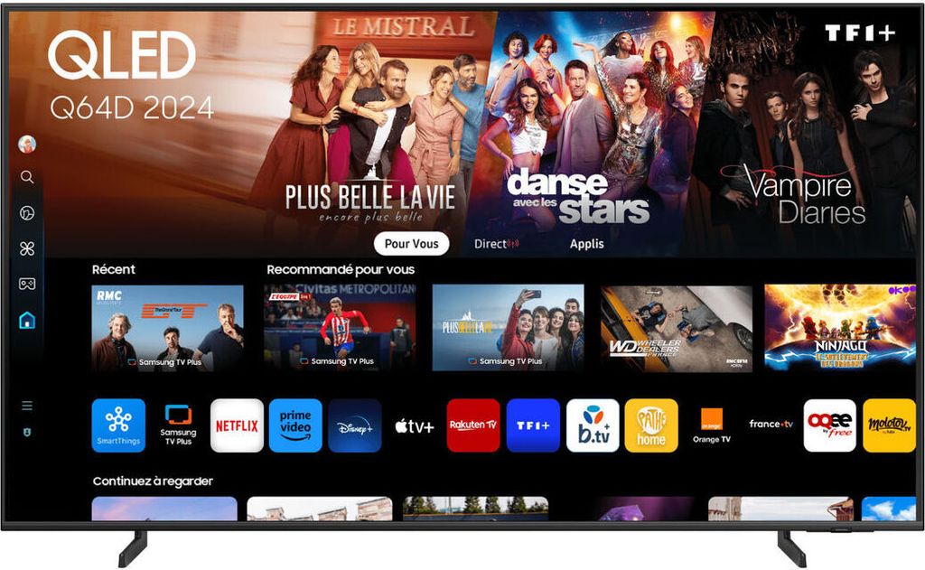 Smart TV Samsung TQ65Q64D 4K Ultra HD 65" HDR QLED Produktbild 