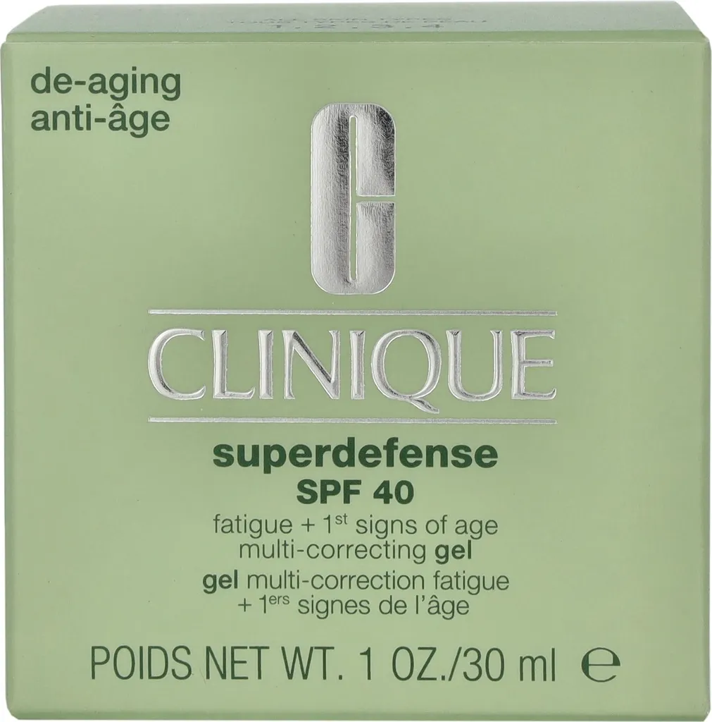Gel Hydratant Anti-Pollution SPF 40 Clinique Superdefense Fatigue 30ml