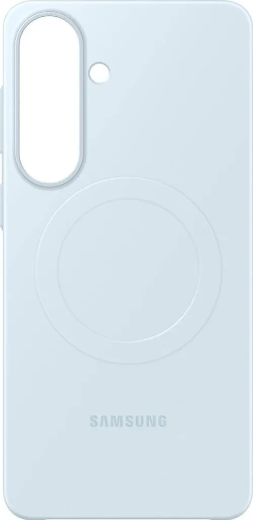 Coque Magnétique en Silicone Samsung Galaxy S26 Plus Bleu Clair Doux