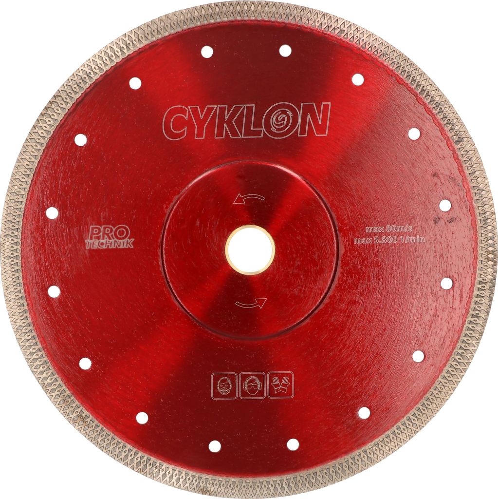 KOTARBAU Premium Diamant Trennscheibe 250mm für Keramik Stein