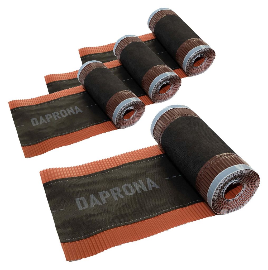 DAPRONA Firstband Alu, 4 Rollen, 300mm x 5m, Rot, RAL 8004, Produktbild 