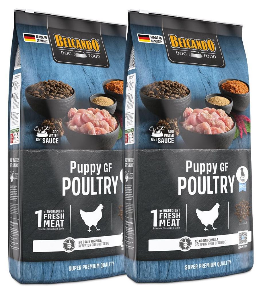 Belcando Puppy GF Poultry 2 x 12,5 kg Produktbild 