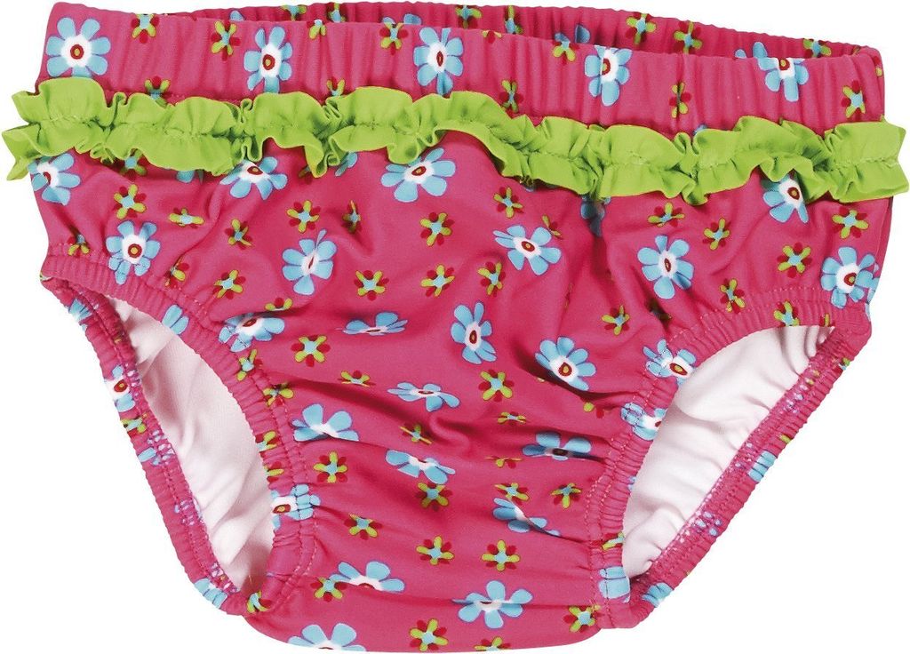 Playshoes UV-Schutz Windelhose Blumen, in pink, Größe 74/80 Produktbild 