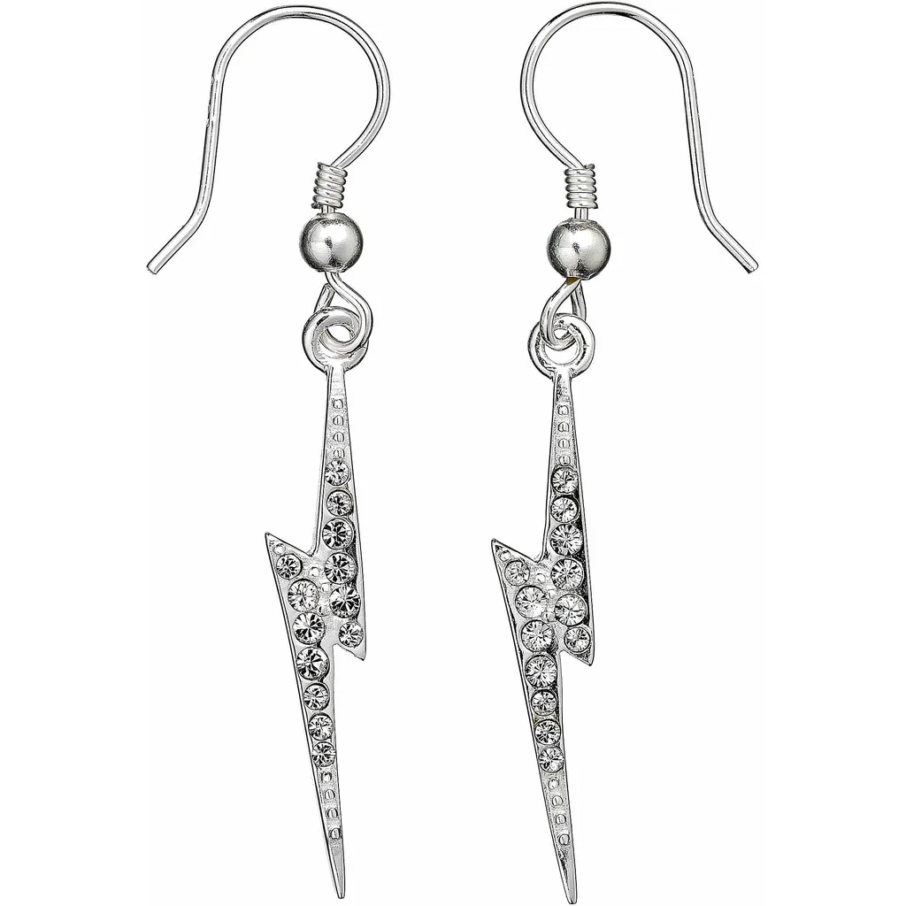 Boucles d'oreilles Harry Potter HPSE001 Puces Logo Hogwarts pour Femme