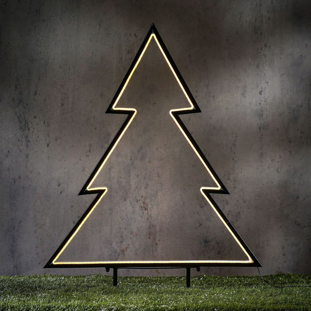 Dekorative LED-Weihnachtsbaum 310 LED Warmweiß 150 cm – Produktbild 