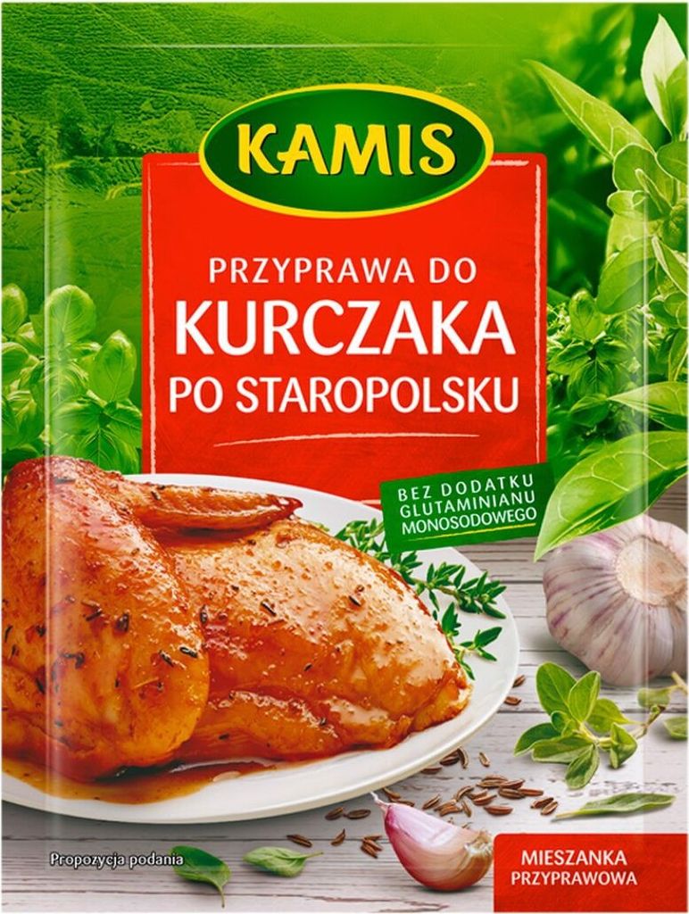 Condimento per pollo Kamis 25 g Immagine del prodotto 