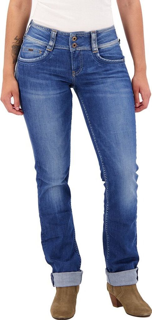 Pepe Jeans Gen Jeans Blau 24 / 30 Frau Blau 24