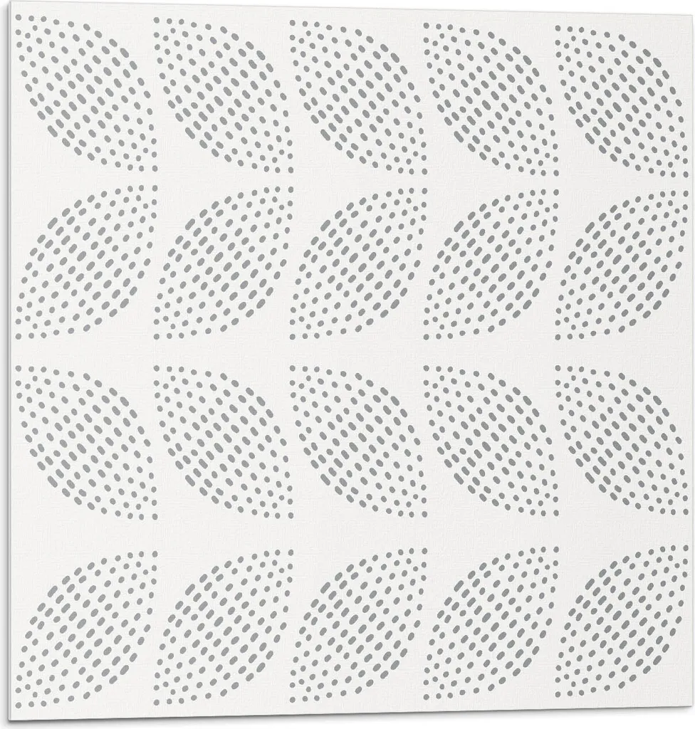Piastrelle Adesive 50x50 Foglie Boho-Chic | Wall Stickers Bagno