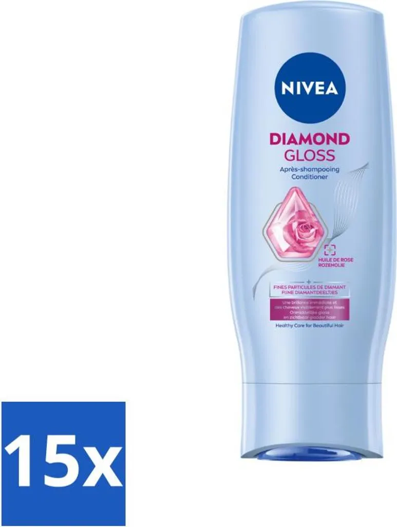 Offerta NIVEA Diamond Shine 15x200ml | Balsamo Lucentezza Diamante