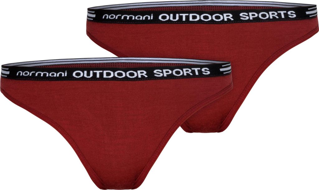 normani 2er Pack Damen Merino Tanga